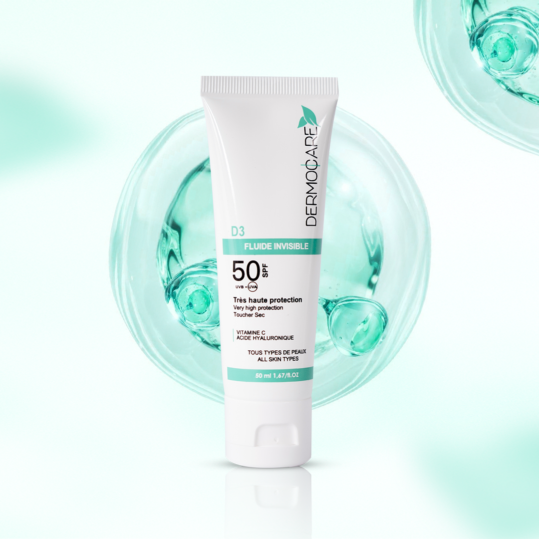 L'ecran solaire invisible +50SPF